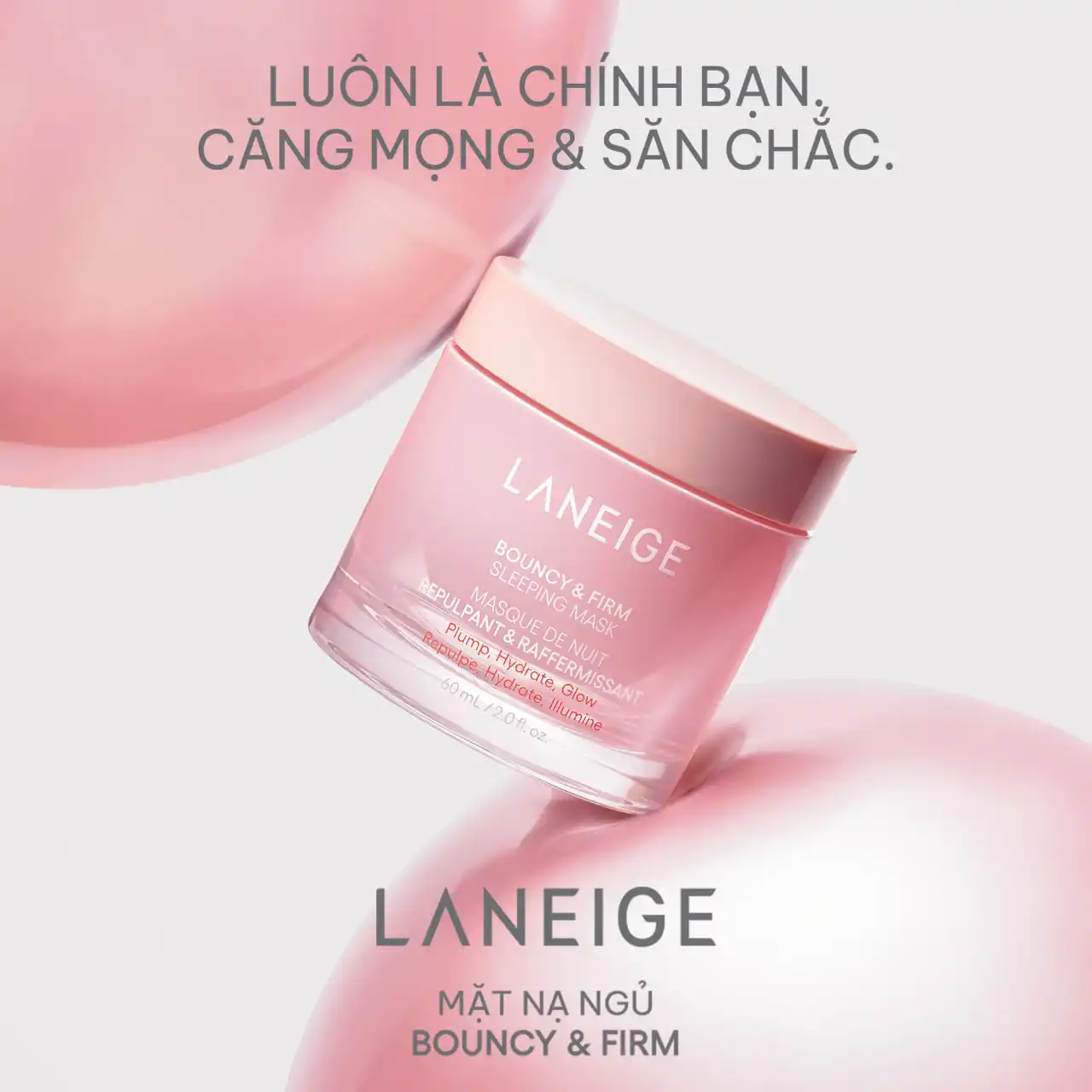 Mặt nạ ngủ Bouncy & Firm Sleeping Mask của LANEIGE