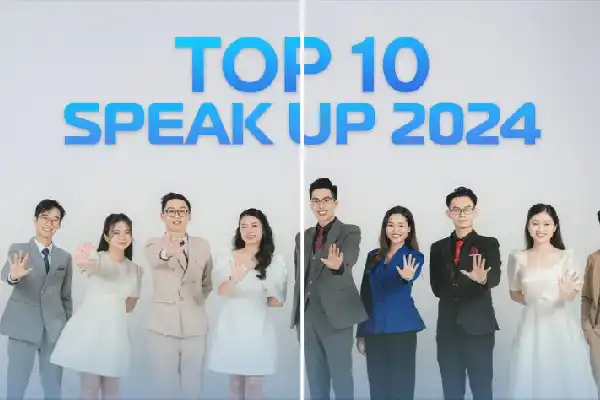 Người dẫn chương trình tài năng - Speak Up 2024 đã chính thức khép lại bằng đêm Chung kết