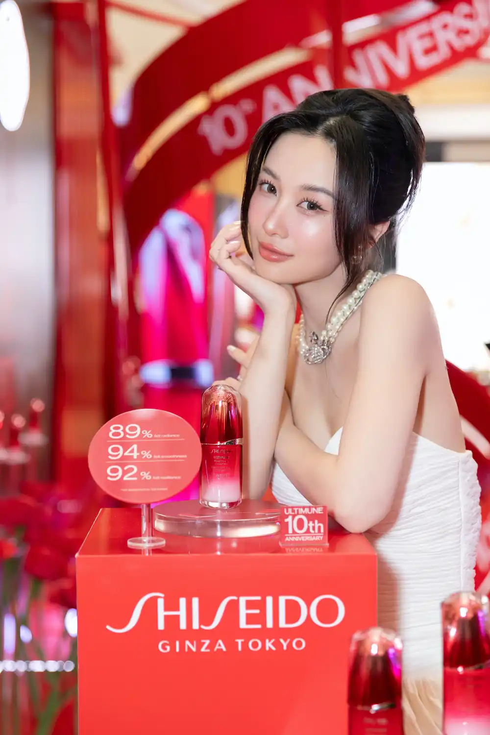 jun vũ tại sự kiện shiseido